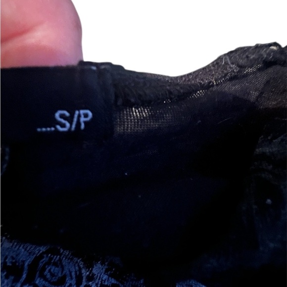 Black Floral Shirt - Picture 3 of 3